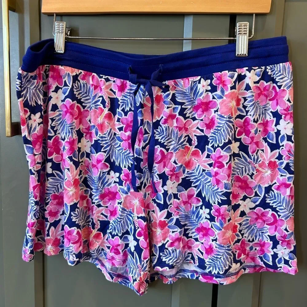 CuddleDuds Floral Shorts Pajama Set